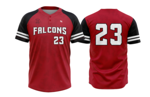 Falcons 23 Red Black